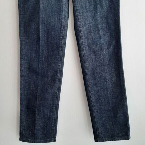 ANN TAYLOR Dressy Classic Blue Jeans Pants Sz 0 - Picture 4 of 11